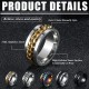 Anxiety Ring Fidget Ring For Anxiety Colorful Stainless Rings Spinner Rings For Women Size 10 Anxiety Ring Fidget Ring For Anxiety Colorful Stainless Rings Spinner Rings For Women Size 10